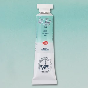 White Nights akvarellfesték 735 Mint 10 ml tubus, St Petersburg