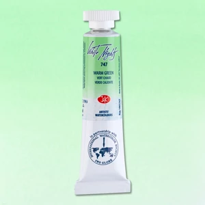 White Nights akvarellfesték 747 Warm Green 10 ml tubus, St Petersburg