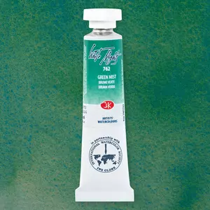White Nights szemcsés akvarellfesték granuláló 762 Green Mist 10 ml tubus
