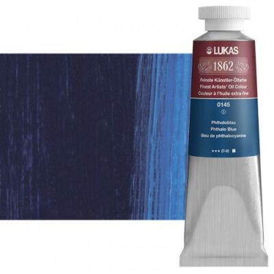 Lukas 1862 olaj 0145 ftalokék (Phthalo Blue) 37 ml