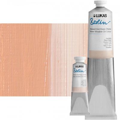Lukas Berlin 37 ml-es és 200 ml-es művész olajfesték tubusok színminta előtt