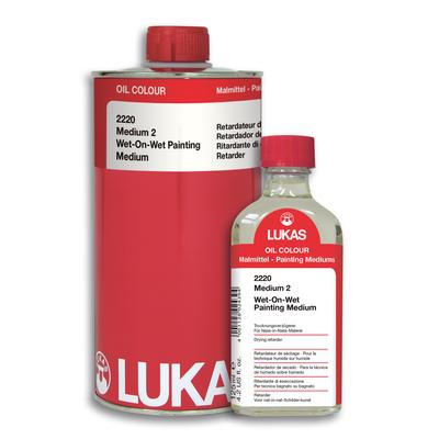 Lukas wet-on-wet (nedves a nedvesen) médium festéshez no. 2 (lassan száradó)