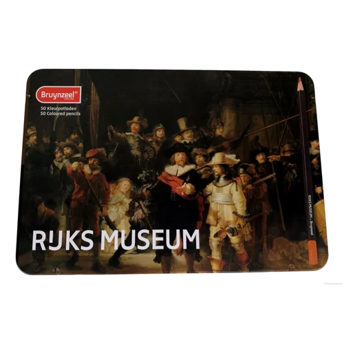 Bruynzeel 50 db-os színes ceruza készlet Rembrandt: Éjjeli őrjárat, RIJKS MUSEUM