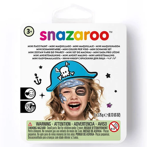 Arcfesték készlet 3 szín Kalóz Snazaroo