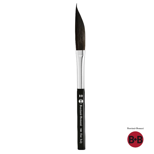 Borciani kard ecset No 780 szintetikus mókusszőr utánzat dagger pinstriping m:10