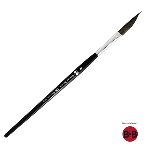 Borciani kard ecset No 781 szintetikus mókusszőr utánzat dagger pinstriping m:8