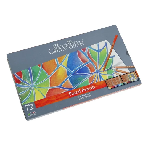 Cretacolor Pastel Pencils 72 db-os pasztellceruza készlet