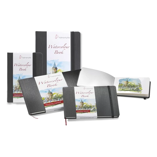 Hahnemühle akvarell könyv 200 g watercolour book A4, fekvő