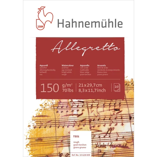 Hahnemühle Allegretto 150 gsm rough pad A4