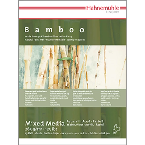 Hahnemühle Bamboo mixed media bambusz tömb 42 × 56 cm
