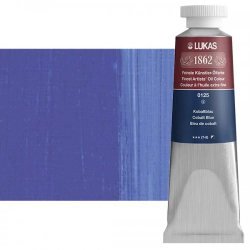 Olajfesték 37 ml Lukas 1862 olaj, 0125 Cobalt Blue