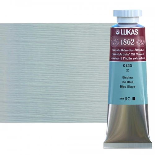 Olajfesték 37 ml Lukas 1862 olaj, 0123 Ice Blue