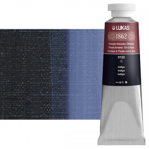 Olajfesték 37 ml Lukas 1862 olaj, 0122 Indigo