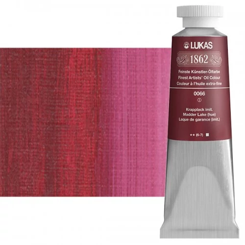 Olajfesték 37 ml Lukas 1862 olaj, 0066 Madder Lake (hue)