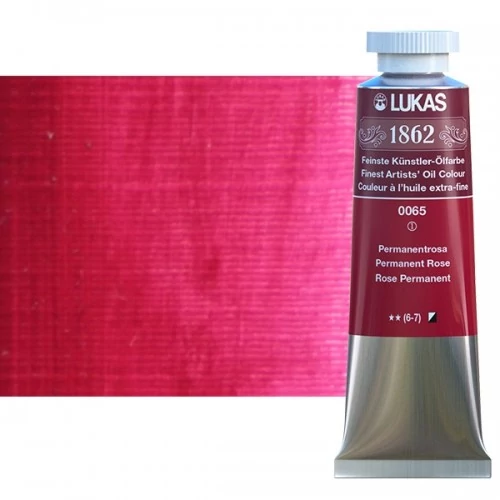 Olajfesték 37 ml Lukas 1862 olaj, 0065 Permanent Rose
