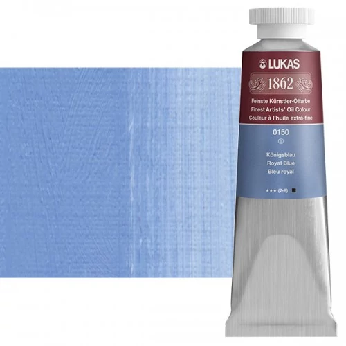 Olajfesték 37 ml Lukas 1862 olaj, 0150 Royal Blue