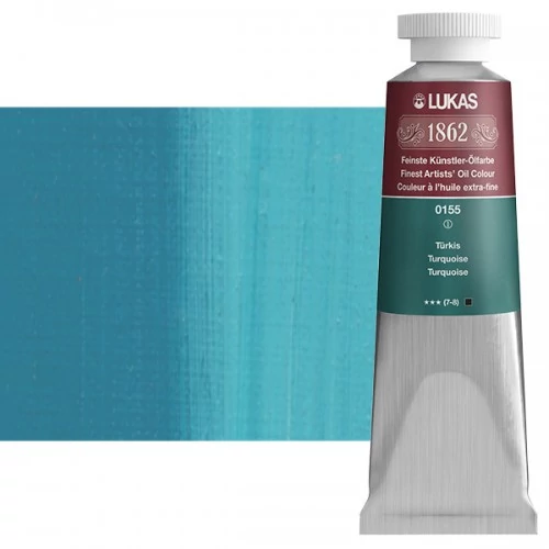 Olajfesték 37 ml Lukas 1862 olaj, 0155 Turquoise