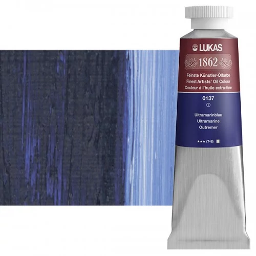 Olajfesték 37 ml Lukas 1862 olaj, 0137 Ultramarine