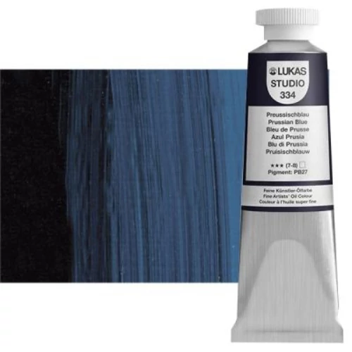 Olajfesték 37 ml Lukas Studio olaj, 0334 Prussian Blue