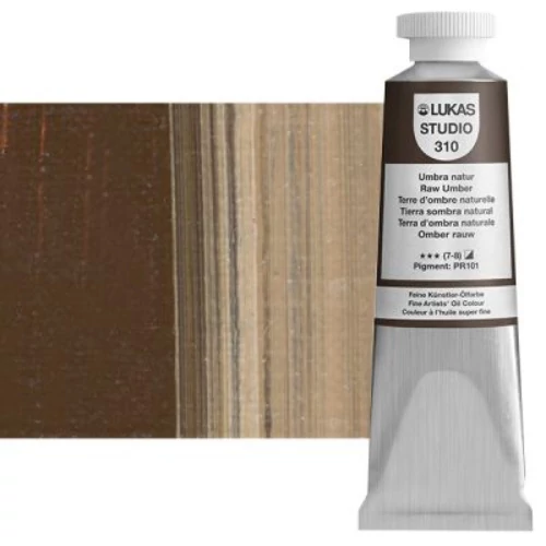 Olajfesték 37 ml Lukas Studio olaj, 0310 Raw Umber