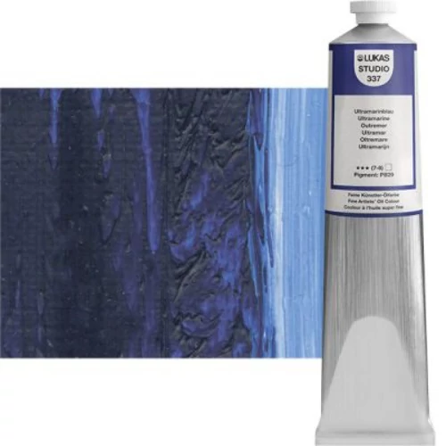 Olajfesték 200 ml Lukas Studio olaj, 0337 Ultramarine