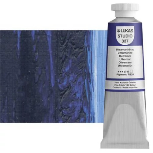 Olajfesték 37 ml Lukas Studio olaj, 0337 Ultramarine