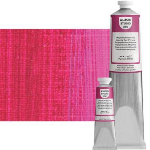 Olajfesték Lukas Studio olaj, 0250 Magenta Red (Primary)