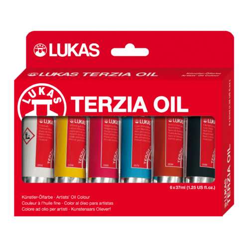 Lukas Terzia olajfesték készlet 6 × 37 ml