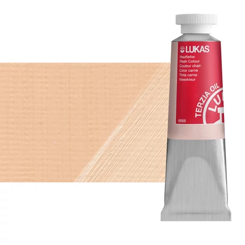 Olajfesték 37 ml Lukas Terzia olaj, 0555 Flesh Colour, Peach pink