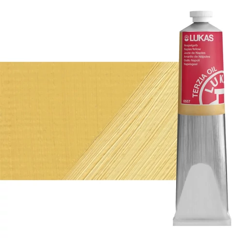Olajfesték 200 ml Lukas Terzia olaj, 0557 Naples Yellow