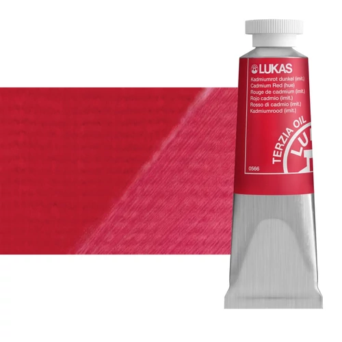 Olajfesték 37 ml Lukas Terzia olaj, 0566 Cadmium Red (hue)