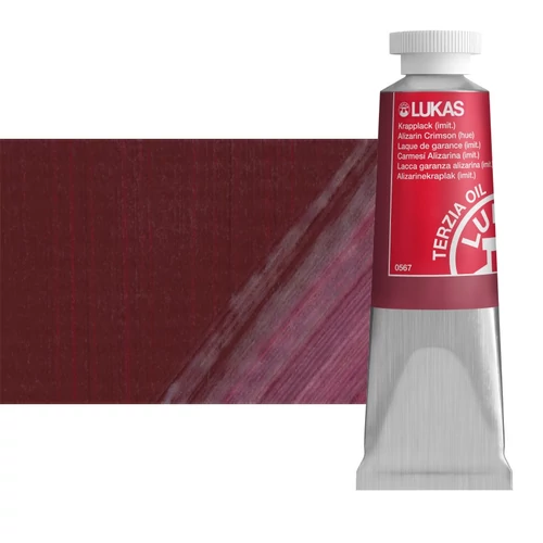 Olajfesték 37 ml Lukas Terzia olaj, 0567 Alizarin Crimson (hue)