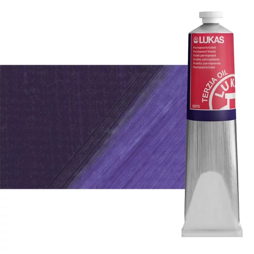 Olajfesték 200 ml Lukas Terzia olaj, 0570 Permanent Violet