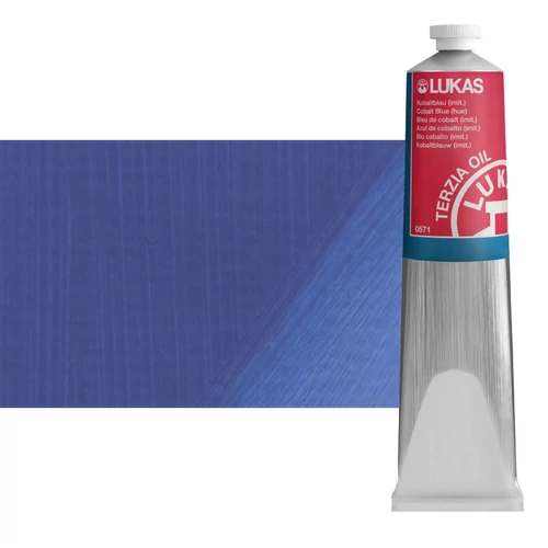 Olajfesték 200 ml Lukas Terzia olaj, 0571 Cobalt Blue (hue)