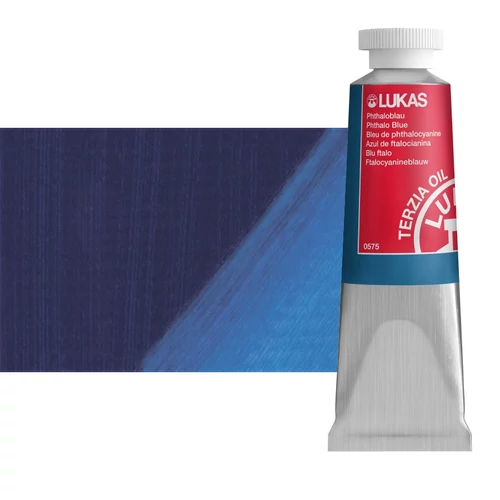 Olajfesték 37 ml Lukas Terzia olaj, 0575 Phthalo Blue