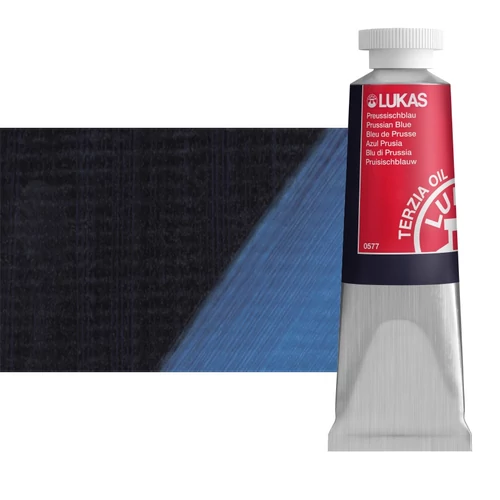 Olajfesték 37 ml Lukas Terzia olaj, 0577 Prussian Blue
