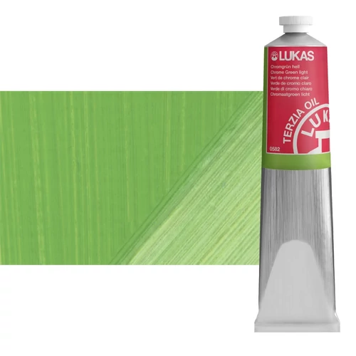 Olajfesték 200 ml Lukas Terzia olaj, 0582 Chrome Green light