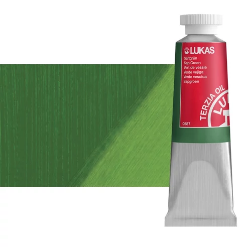 Olajfesték 37 ml Lukas Terzia olaj, 0587 Sap Green