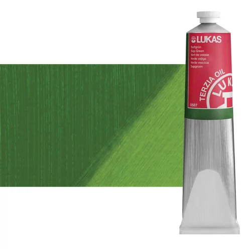 Olajfesték 200 ml Lukas Terzia olaj, 0587 Sap Green