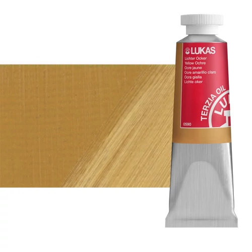 Olajfesték 37 ml Lukas Terzia olaj, 0590 Yellow Ochre