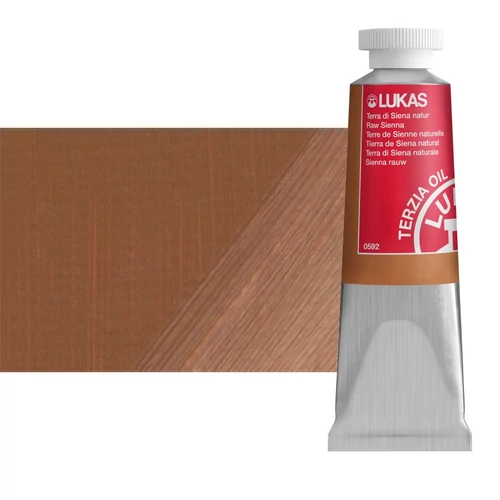 Olajfesték 37 ml Lukas Terzia olaj, 0592 Raw Sienna