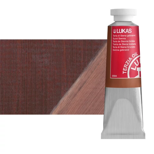 Olajfesték 37 ml Lukas Terzia olaj, 0594 Burnt Sienna