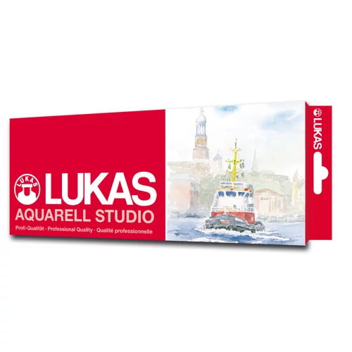 Lukas akvarellfesték készlet 12 × 12 ml tubusban