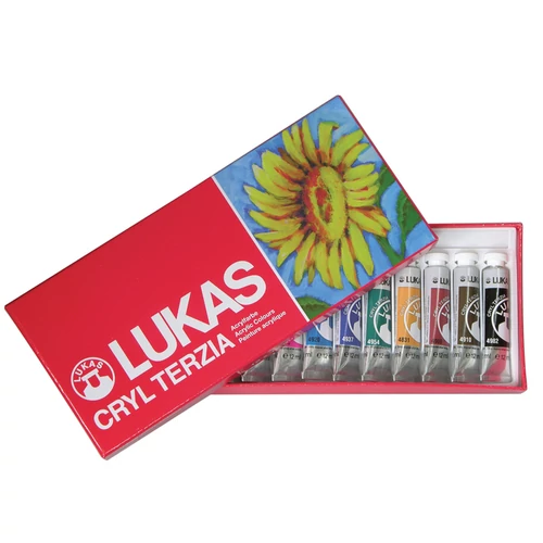 Lukas Cryl Terzia akrilfesték készlet 12 × 12 ml