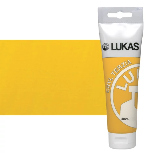 Akrilfesték 125 ml Lukas Cryl Terzia, 4824 Indian Yellow
