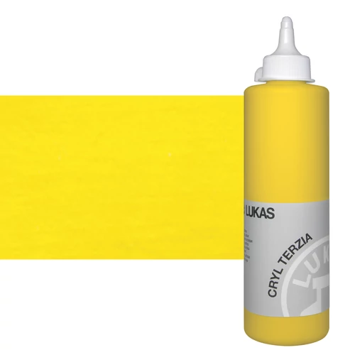 Akrilfesték 500 ml Lukas Cryl Terzia, 4826 Cadmium Yellow light (hue)