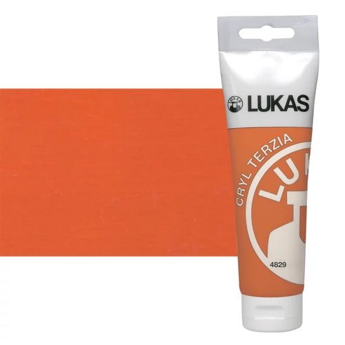 Akrilfesték 125 ml Lukas Cryl Terzia, 4829 Cadmium Orange (hue)