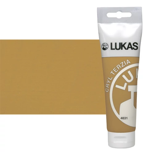Akrilfesték 125 ml Lukas Cryl Terzia, 4831 Yellow Ochre