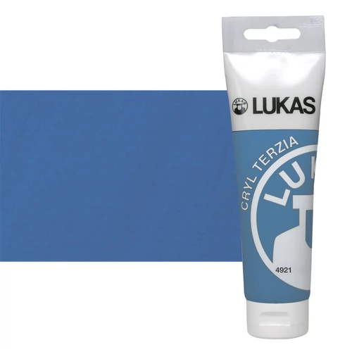 Akrilfesték 125 ml Lukas Cryl Terzia, 4921 Cerulean Blue