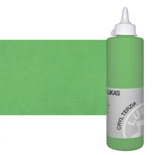 Akrilfesték 500 ml Lukas Cryl Terzia, 4951 Chrome Green light (hue)
